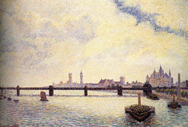London Bridge, Camille Pissarro